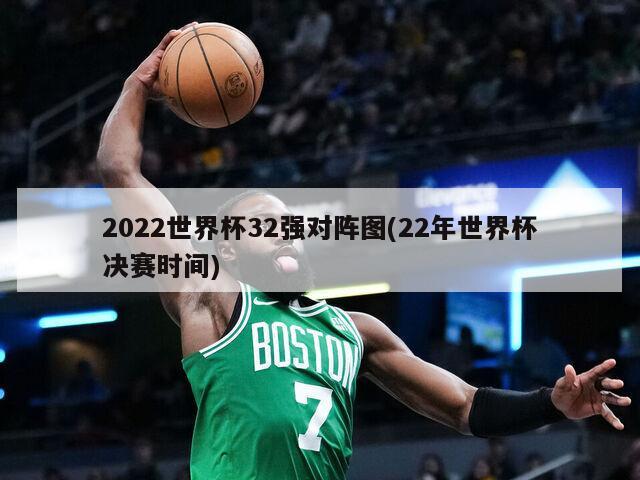 2022世界杯32强对阵图(22年世界杯决赛时间)